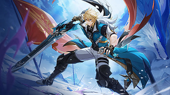 Varka: Frostbound Broadsword — Genshin, Video Game, Genshin Impact, Varka (Genshin Impact) HD wallpaper