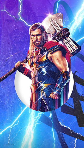 Thor Love & Thunder, mightythor, thorloveandthunder, ChrisHemsworth, thorodinson, Avengers, thor4 HD phone wallpaper