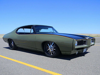 1968 LeMans, Green, Black, Classic, GM HD wallpaper