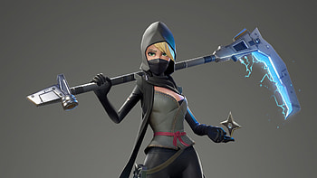 Fortnite Female Ninja, fortnite, games, 2017-games, ps-games, ninja HD wallpaper