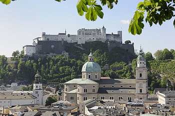 Hohensalzburg Fortress, Fortress Hohensalzburg, Historic architecture, Salzburg HD wallpaper