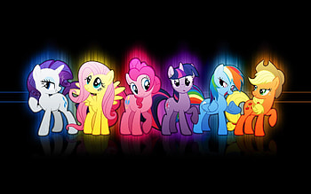 Cartoon, Horses HD wallpaper