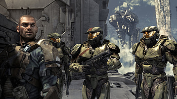 Green Spartans, Halo Wars HD wallpaper