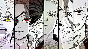 Anime Wind Breaker Dynamic Character Collage, Anime, Wind Breaker, manga HD wallpaper