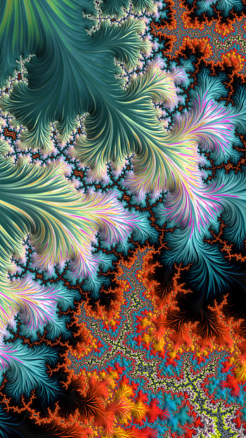 Fractal Art Trippy Psychedelic Background for Smart, colors, psychedelic, trippy, Abstract, fractal HD phone wallpaper