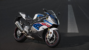 Blue White Black BMW S1000RR Motorcycle Bike HD wallpaper