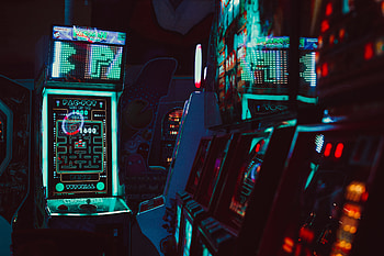 Retro Pac-Man Arcade for, arcade, video game, Pac-Man HD wallpaper