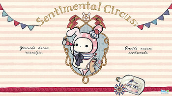 Sentimental Circus, Sentimental, Circus, Kawaii, San-X, rabbit, Cute HD wallpaper