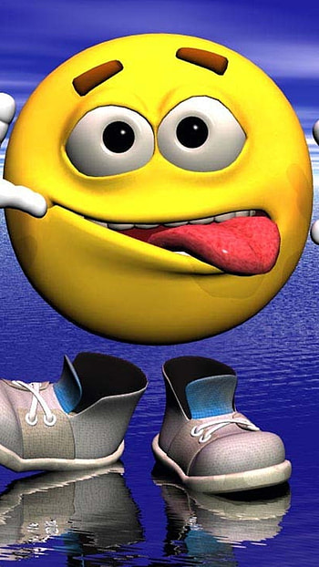 Smile Wale, Funny, Emojis HD phone wallpaper