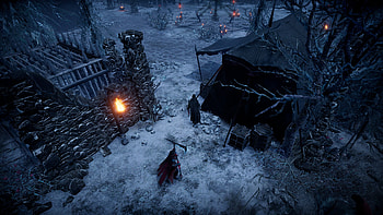 V Rising Winter Fortress - Game, video game, V Rising HD wallpaper