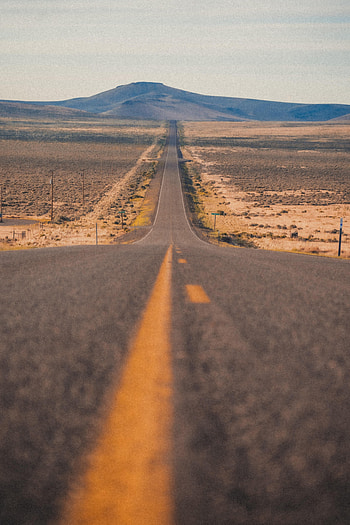 Nature, Sky, Mountains, Road, Markup, Dahl, Distance HD phone wallpaper