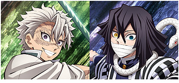Demon Slayer Duo: Sanemi & Obanai Anime, Anime, Demon Slayer: Kimetsu no Yaiba, Sanemi Shinazugawa, Obanai Iguro HD wallpaper