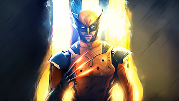 Adamantium Wolverine, deadpool-and-wolverine, deadpool-3, wolverine, deadpool, superheroes, artwork, digital-art HD wallpaper