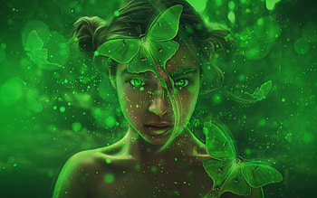 Fantasy Girl, Mystic, Fairy, Girl, Fantasy HD wallpaper