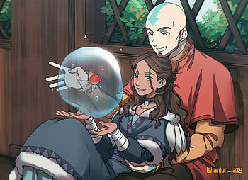 Avatar: The Last Airbender, Anime, Aang (Avatar), Katara (Avatar), Avatar (Anime) HD wallpaper