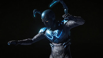 Blue Beetle The Iconic Blue Armor, blue-beetle, 2023-movies, movies, superheroes HD wallpaper