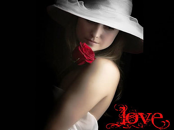 dream girl, rose, girl, love, dream HD wallpaper