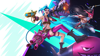 Jinx League Of Legends Wild Rift, league-of-legends-wild-rift, jinx-league-of-legends, games, artist, artwork, digital-art, video-games, artstation HD wallpaper