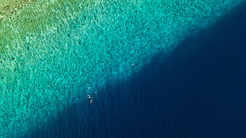 Beach Aerial view HD wallpaper