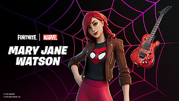 Mary Jane Watson Fortnite HD wallpaper