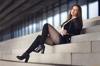 Brunette Model, brunette, model, girls HD wallpaper