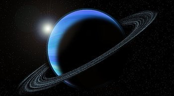 Universe, Stars, Circles, Shine, Light, Planet HD wallpaper