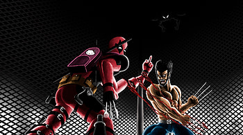 Deadpool And Wolverine Storm Fighter, wolverine, deadpool, deadpool-and-wolverine, deadpool-3, movies, superheroes, artwork, digital-art, artstation HD wallpaper