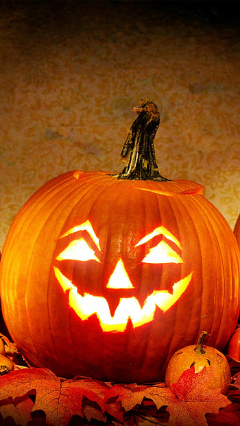 Jack-o'-lantern , Cool designs HD phone wallpaper