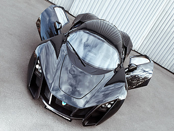 Cars, Front View, Doors, Door, Supercar, Marussia, B2 HD wallpaper
