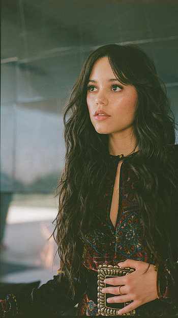 Jenna Ortega, hollywood actress, model HD phone wallpaper