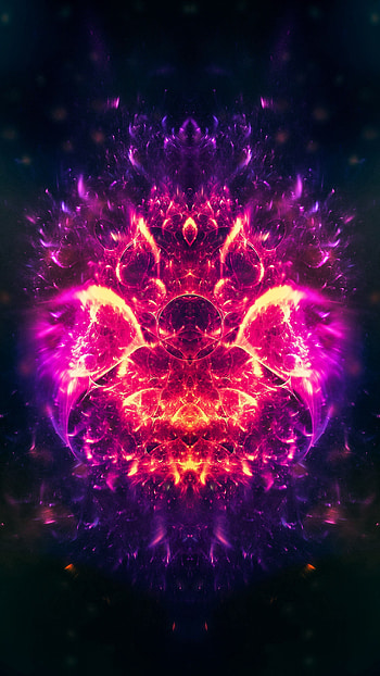 Abstract, Fire, Patterns, Shine, Bright, Brilliance HD phone wallpaper