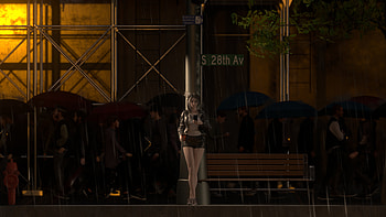 NewYork City 3d Sence, Rain, Rainy City HD wallpaper
