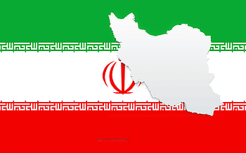 Iran map silhouette, Flag of Iran, silhouette on the flag, Iran, 3d Iran map silhouette, Iran flag, Iran 3d map HD wallpaper
