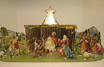 Christmas Nativity Scene HD wallpaper