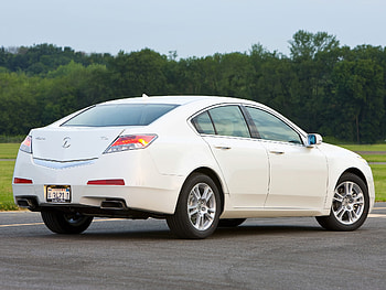 Auto, Trees, Grass, Acura, Cars, Side View, Style, Akura, 2008, Tl HD wallpaper