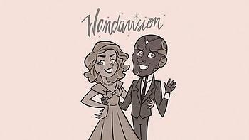 Wanda Vision Sketch Art , wanda-vision, scarlet-witch, tv-shows HD wallpaper