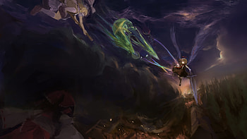 Touhou s HD wallpaper