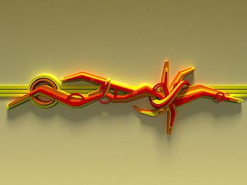 3D Graffiti, abstract, 3d, art, graffiti HD wallpaper