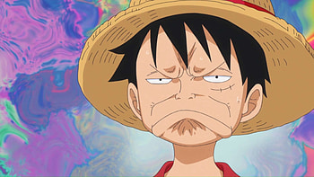 Funny Luffy Face HD wallpaper