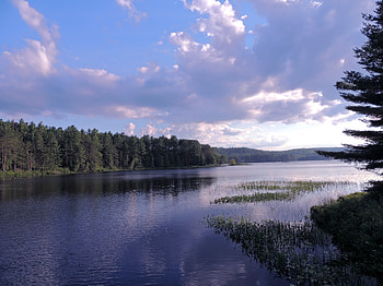 Beautiful Landscape, Reflections, graphy, Trees, Lake, Nature, Clouds, Sky HD wallpaper