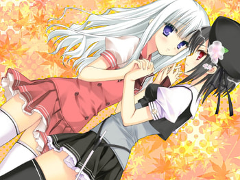 Waka and Hiyo, hiyo, anime, kitto todoku sumiwataru asairo yori mo, waka HD wallpaper