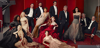Vanity Fair Hollywood Portfolio 2018, gal-gadot, nicole-kidman, harrison-ford, jessica-chastain, zendaya, michael-b-jordan, celebrities, male-celebrities HD wallpaper