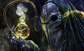 Masked demon, hell, smoke, smoking, masked, demon HD wallpaper