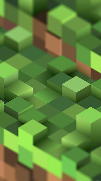 Minecraft game, Green and brown , Nerdy aesthetics, Gamer's style HD phone wallpaper