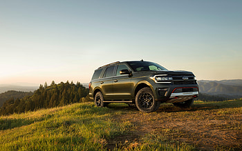 2022, Ford Expedition, , front view, exterior, Expedition Timberline, new green Expedition, American cars, Ford HD wallpaper