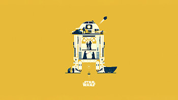 R2 D2 Star Wars Minimal, star-wars, movies, minimalism, minimalist, artist, artwork, digital-art HD wallpaper