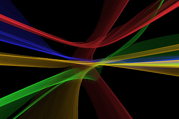 Abstract, Multicolored, Motley, Lines, Fractal, Crossing, Intersection HD wallpaper