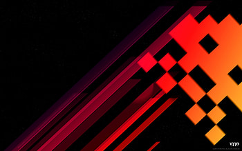 Old school retro Space Invaders by Simon Page HD wallpaper