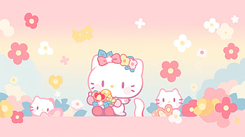 Hello Kitty Cartoon, Anime, Hello Kitty HD wallpaper