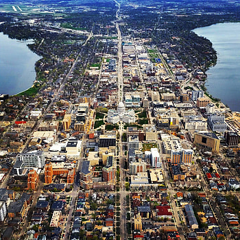 Madison Wisconsin 2048x2048, City of Madison, Madison Wisconsin , Madison city HD phone wallpaper